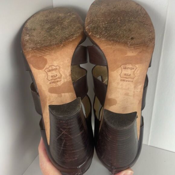 Stuart Weitzman Legroom Caged Leather Gladiator Bootie Sandals 7 - Picture 5 of 15